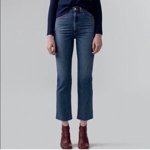 Agolde Pinch Waist High Rise Kick Flare in Symbol Wash | SZ 28